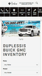 Mobile Screenshot of duplessisbuickgmc.com